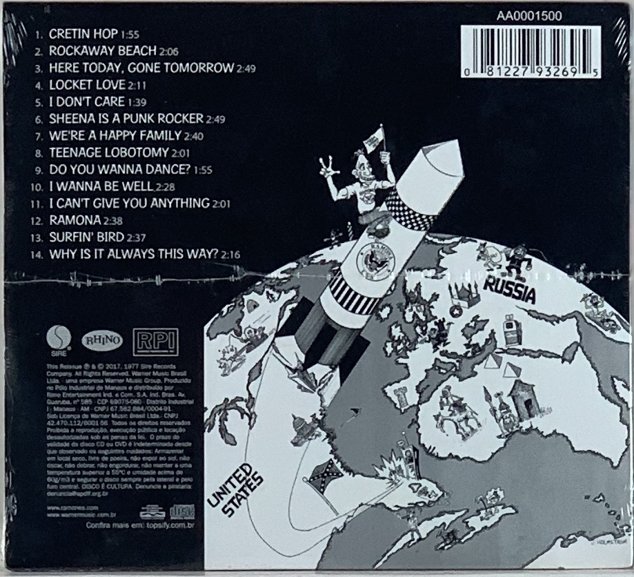 Ramones - Rocket to Russia (CD novo) | Tracks Rio
